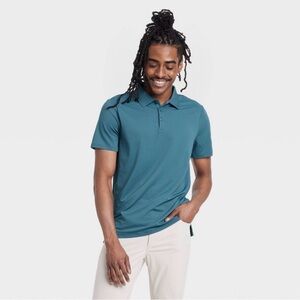 Men's Blue Polo Shirt